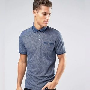 Ted Baker Marl Polo - Size Large